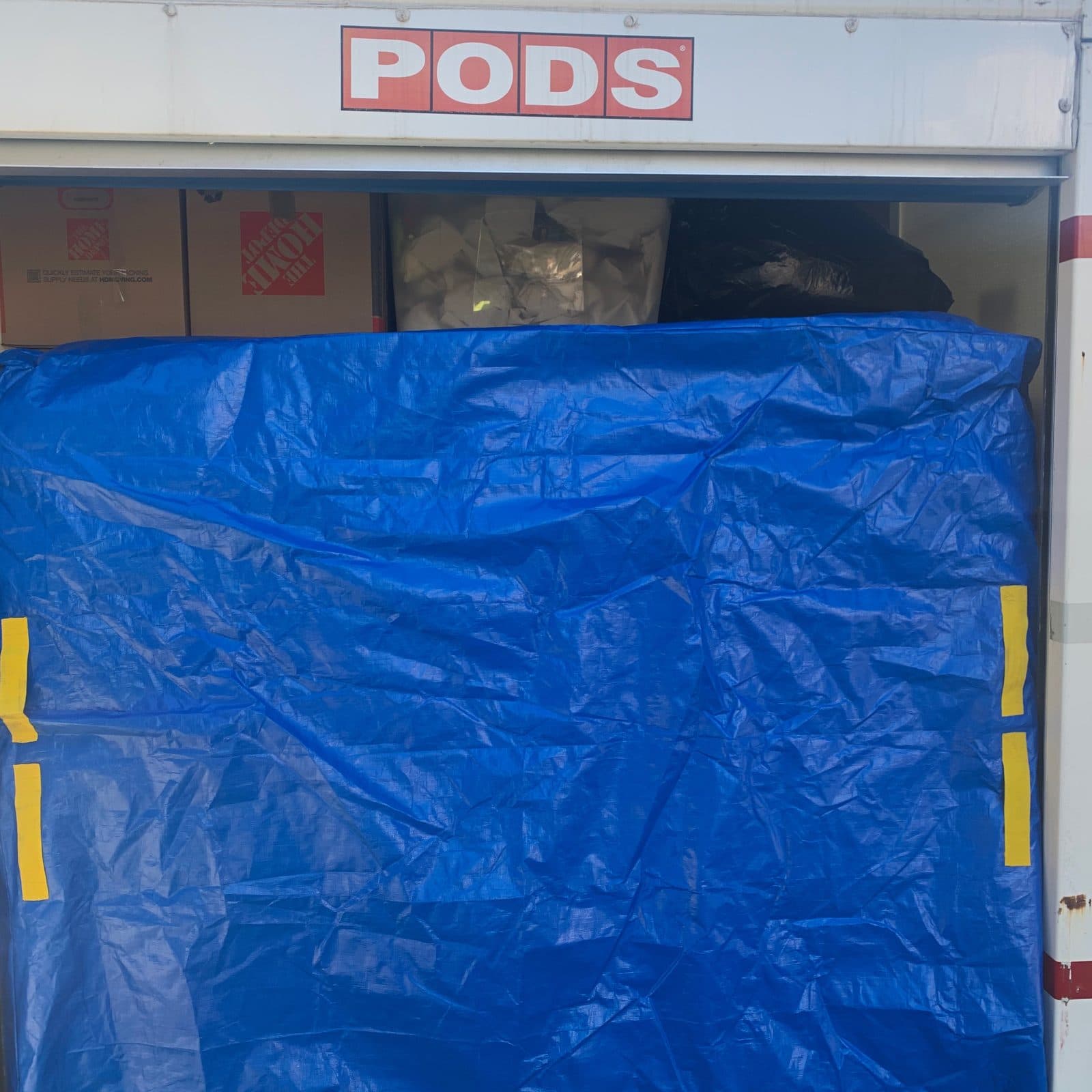 PODS LOAD AND HAUL-AWAY